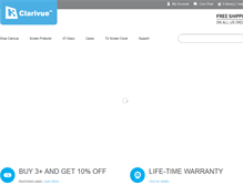 Tablet Screenshot of clarivue.com